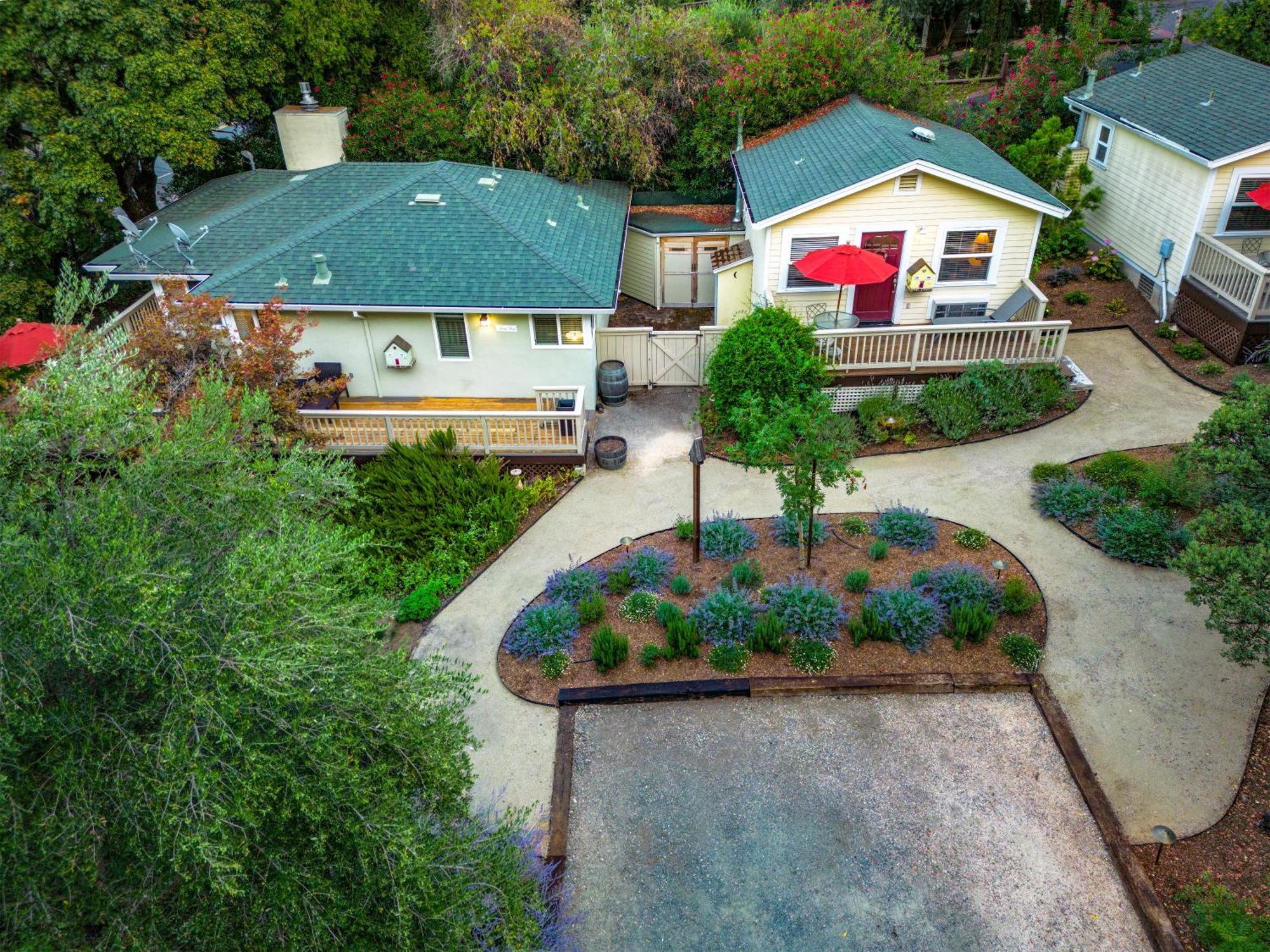 Aurora Park Cottages Calistoga Eksteriør bilde